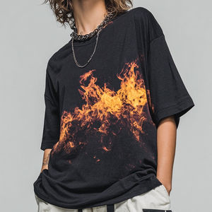 Camisetas HSI Lisas de Corte Holgado al por Mayor, Camisetas Casuales para Hombre Hechas en Pakistán, de Secado Rápido, 100% Algodón, Hechas en Pakistán - Product Image 4