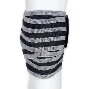 Bandes de compression pour genoux de musculation et de powerlifting, néoprène écologique, légères, haute qualité, fermeture auto-agrippante - Product Image 2