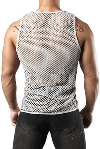 เสื้อกล้ามออกกำลังกายผู้ชาย ระบายอากาศได้ดี สวมใส่สบาย ไม่มีแขน ขายส่ง ผลิตจากผ้าคอตตอนริป 100% ทอแบบริงสปัน - Product Image 3