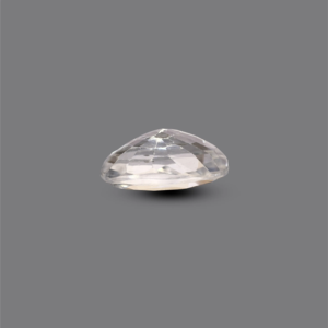 Square Cut 4.55 Carat White Zircon Loose Gemstone for Fine Jewelry - Product Image 3