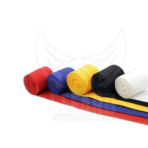 ผ้าพันมือชกมวยแบบสั่งทำพิเศษ สีพื้น ผลิตในปากีสถาน - Product Image 6