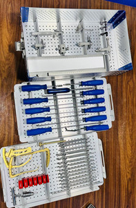 Complete ACL & PCL Reconstruction Instruments Set with Aluminum Sterilization Case Arthroscopic <b>Knee</b> Ligament Surgery Instrument - Product Image 4