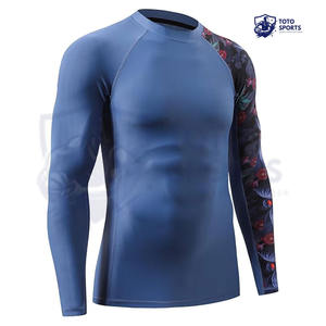 เสื้อรัดกล้ามเนื้อผู้ชาย ระบายอากาศได้ดี ทรงเข้ารูป สวมใส่สบาย คุณภาพสูง ขายดี น้ำหนักเบา รับสกรีนโลโก้ได้ - Product Image 2