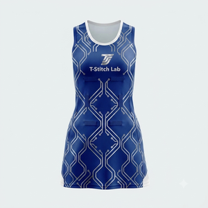 Uniformes de Netball al por Mayor, Vestido de Netball de Secado Rápido, Uniforme de Netball Femenino de Alta Calidad, Talla Grande, Estampado Personalizado con Logotipo - Product Image 5