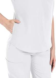 Uniforme Médico para Enfermeras, Conjunto de Hospital, Antiestático, Transpirable, de Secado Rápido, para Personal de Salud, Clínica, Doctoras y Esteticistas - Product Image 3
