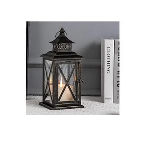 Faroles Marroquíes Decorativos para Interiores y Exteriores, Tamaño Mediano, Portavelas Colgante y de Mesa de Metal Vintage, Decoración de Halloween - Product Image 4