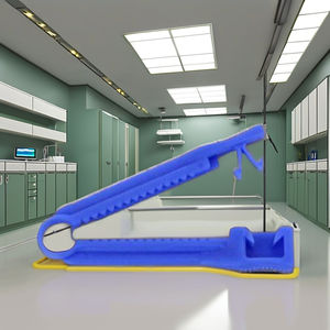 Pinza Reutilizable Azul para Cordón Umbilical con Cinta de Infusión para Bebés Recién Nacidos, Uso Médico Hospitalario, Certificación CE, Acero Inoxidable, Higiénica - Product Image 3