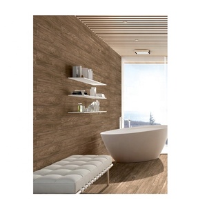 Moderno Rectángulo Mate 200x1200mm Interior Porcelana Azulejo de madera para dormitorio Estilo europeo Suelo de textura de cerámica resistente al ácido - Product Image 2