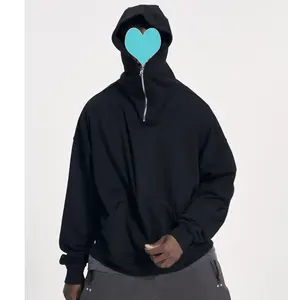 Sudadera con Capucha para Hombre, Estilo Moderno, Lavado Ácido, Uso Casual, Marca Privada, MOQ Bajo, 450 GSM, Algodón Puro de Alta Densidad - Product Image 5