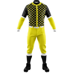 Uniforme de baseball pour hommes personnalisé avec logo, prix de gros, coupe ajustée, design sur mesure, en vente - Product Image 5