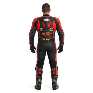 Traje de Carreras de Cuero Vacuno para Hombre, Armadura CE, Equipo de Motociclismo Personalizado OEM, Conjunto de Ropa Exterior para Motocicleta - Product Image 2