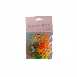 Elastici colorati in gomma GOMA per la cura e lo styling dei capelli dei bambini - Product Image 1