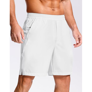 Pantalones cortos de gimnasio para hombre, ultraligeros, transpirables, con capa exterior de malla, forro interior incorporado para soporte, sin efecto arrastre, para correr y hacer ejercicio. - Product Image 4