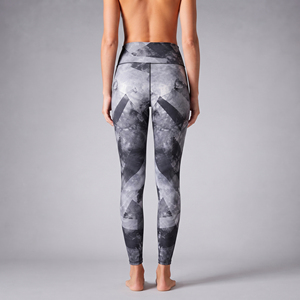 Wholesale <b>Women's</b> Yoga Fitness <b>Leggings</b> Sublimation Printed Gym Workout <b>Leggings</b> Ladies Spandex Polyester Compression Pants - Product Image 5