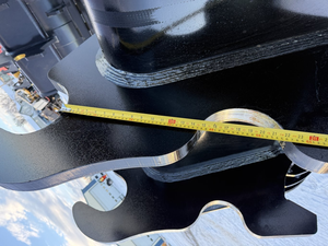 400 <b>Series</b> E400BS84-<b>6</b> Excavator Skeleton Bucket 84-inch Heavy Duty Screening Attachment - Product Image 5