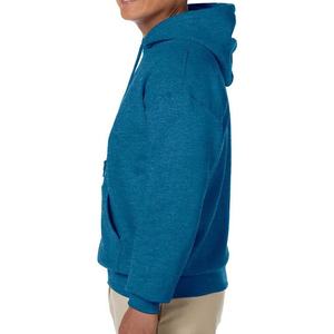 Sweat-shirt à capuche unisexe personnalisé pour homme 2025, haute qualité, 100% coton, motif hiver uni, impression numérique du logo - Product Image 3