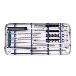 DENTAVEX CORP Juego de Instrumentos Quirúrgicos Ortopédicos de Titanio Alemán de Alta Calidad Profesional, Juego de Tornillos Canulados de 6.5 mm, CE - Product Image 2