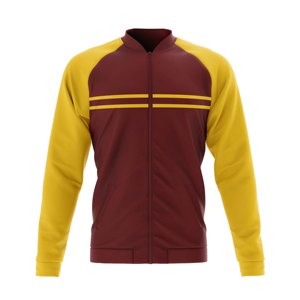 Dawnray <b>Men's</b> Blue Color Blocking Varsity <b>Jacket</b> Stand Collar Full Zip Sporty Breathable <b>Lightweight</b> Windproof Autumn Regular - Product Image 4