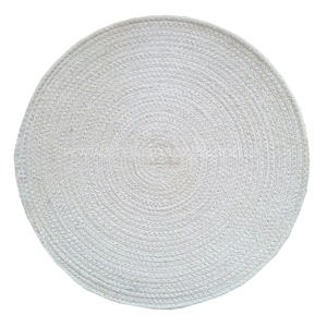 Alfombras redondas de diseñador, alfombras tradicionales hermosas trenzadas hechas a mano indias, decoración para habitación de cama, Alfombra tejida de algodón para Picnic - Product Image 2