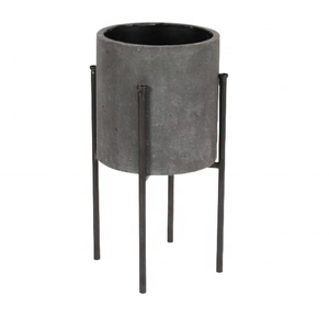 Wholesale Price Powder Coated Antique Finished Outdoor Garden Decoration Metal Iron Round Shape <b>Large</b> Planters Made In India - Product Image 4