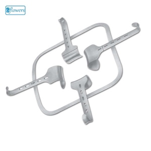 Juego de Retractores Krischner con Marco Quirúrgico Cuadrado, Instrumentos Quirúrgicos Manuales con Certificación CE Clase I, con Logotipo y Empaque Personalizados - Product Image 1