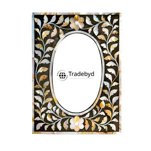 Marco de Fotos Creativo con Incrustaciones de Concha de Nácar Hecho a Mano, Acabado Brillante de Primera Calidad, Opción de Logotipo Personalizado, Venta al Por Mayor Tradebyd - Product Image 6