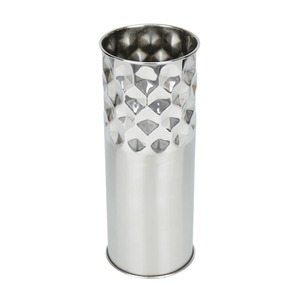 Flared Neck Metal Flower Vase Elegant Open Top Decorative Vase for Living Room Dining <b>Table</b> Home Decor and Gifting Use - Product Image 1