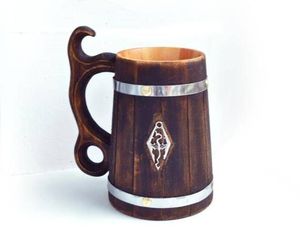 Mug à bière au design classique en forme de baril - Product Image 6