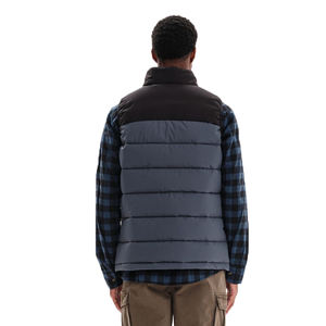 Nouvelle veste d'hiver décontractée pour homme, rembourrée en duvet de canard, avec capuche amovible, résistante à l'eau et matelassée - Product Image 5