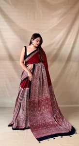 Traditional <b>Indian</b> Women's Cotton Embroidered <b>Kurta</b> With Peacock Design For Casual Wear All Seasons - Product Image 2