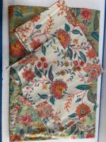 Ensemble de literie de luxe 7 pièces pour lit king-size, 100% coton imprimé, résistant à l'eau, 300 fils, respirant, style simple, toutes saisons, pour mariage