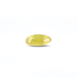 Yellow Sapphire 4.27 Carat Oval Cut Loose Gemstone for Fine Jewelry - Product Image 3