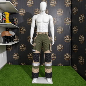 High Visibility <b>Cargo</b> Trousers For Industrial And Outdoor <b>Work</b> Hi Vis Reflective <b>Cargo</b> Trousers Construction Safety <b>Work</b> <b>Pants</b> - Product Image 4
