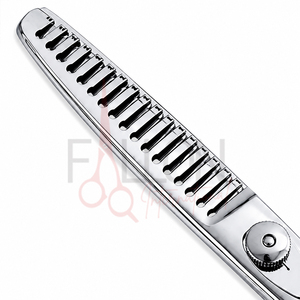 Wholesale Hair Thinning Scissors Professional Barber Texturizing <b>Shears</b> Custom Logo - Product Image 3