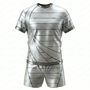 Uniforme de rugby d'été de qualité supérieure, tendance, 100% polyester, respirant, écologique, antibactérien, séchage rapide, anti-UV - Product Image 1