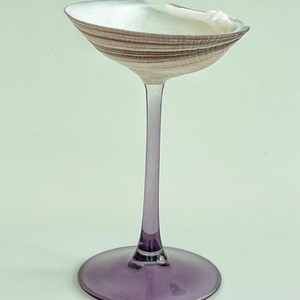 Verre à vin en verre et coquillage de mer au design haut de gamme, à prix de gros compétitifs, adapté aux marchés d'exportation mondiaux - Product Image 1