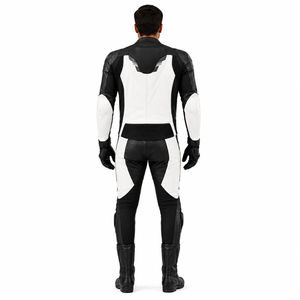 Traje de Motociclismo Deportivo Samroz de Una Pieza para Hombre con Armadura CE Extraíble, Resistente al Agua y al Viento para Todas las Estaciones, Traje de Carreras - Product Image 3