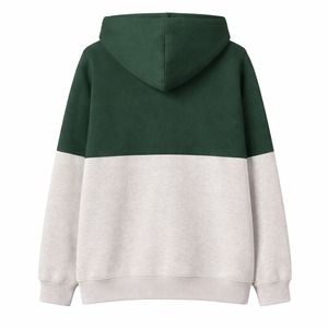 Oversized Winter Long Denim Hoodie Polyester/Cotton Windproof <b>Eco</b>-Friendly <b>Dot</b> Pattern Vintage Style ODM Supply Hoodie Unisex - Product Image 2