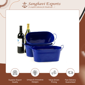 Maceta Redonda de Primera Calidad con el Más Alto Estándar |   Maceta Decorativa y Porta Botellas de Vino a un Precio Accesible - Product Image 2