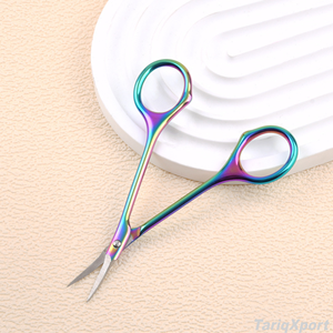 Professional Beauty <b>Small</b> Curved Stainless Steel Cuticle Manicure Scissors Russian Style Remover Dead Skin Scissors Nail Care - Product Image 3