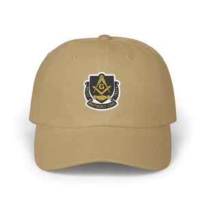 Casquette de baseball en coton brodée « Amour fraternel » de la Loge Bleue Maîtriseur Maçonnique – Vente en gros - Product Image 5