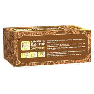Lot de 20 lingettes nettoyantes humides non tissées pour autels Bach Phuc, parfum bois d'agar et cannelle, emballage individuel, OEM - Product Image 5