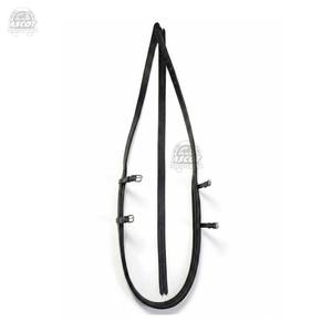 Arnés completo de cuero 100% para caballo Diplomat Pair, para conducción, en negro y marrón, al por mayor - Product Image 6