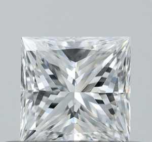 Aniva ND051 para Diamante Suelto Natural Certificado de 0.5Ct E VS2, Corte Princesa, para la Elaboración de Joyería Fina - Product Image 1
