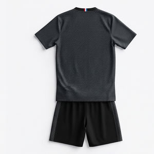 Uniforme de entrenamiento de baloncesto estilo urbano, pantalones cortos transpirables, ropa deportiva moderna para práctica de equipo MALUZA INDUSTRIES - Product Image 3