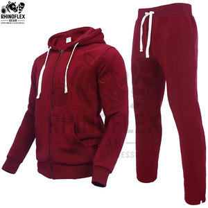 Conjunto Deportivo Personalizado para Hombre, 100% Poliéster, Logotipo Sólido, Talla Grande, 2 Piezas, Informal, Primavera, Transpirable, Sudadera de Manga Larga, Pantalones Deportivos - Product Image 3