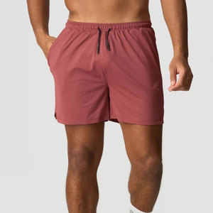 Men's High Quality 100% Cotton Canvas <b>Athletic</b> Shorts Custom Logo Front Quick Dry Mid Waist Drawstring Closure Private Label - Product Image 1
