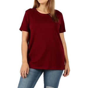 Camiseta de Manga Corta con Cuello Redondo y Corte Ajustado de Felpa para Mujer, Personalizable con Logotipo - Product Image 5