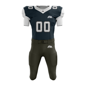 OEM Custom American Football Uniform Tackle Twill Logo Jersey & Integrated <b>Padded</b> <b>Pants</b> Full Sublimated American Football Wear - Product Image 3