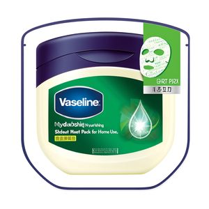 มาส์กแผ่นวาสลีน แอนตี้ริงเคิล นอริชชิ่ง สำหรับใช้ที่บ้าน - Product Image 2
